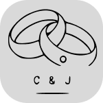 Logotipo de la boda